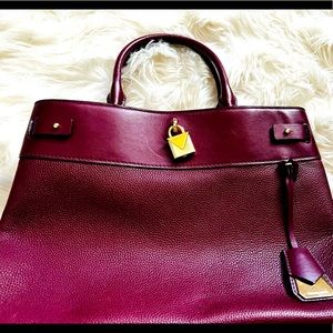 Michael Kors Large Gramercy Leather Satchel